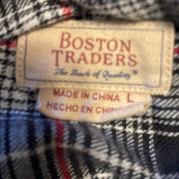 🔥BOSTON TRADERS LONG BUTTON DOWN SHIRT - Picture 7 of 8